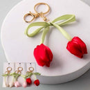 Silk Tulip Bell Keychain 6135 (12 units)