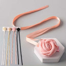 Silk Twisted Rose Tail Hair Clip 12751 (12 units)