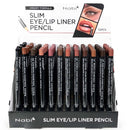 Slim Eye/ Lip Liner Pencil Set B (72 units)