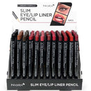 Slim Eye/ Lip Liner Pencil Set R (72 units)
