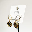 Smile Earrings Natural (6 units)