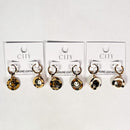 Smile Earrings Natural (6 units)