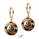 Smile Earrings Natural (6 units)