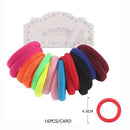 Soft Stretch Hair Ties ? 16 Piece Set 010R1 (12 units)