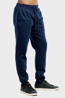 KNOCKER MEN'S MEDIUMWEIGHT FLEECE JOGGER PANTS (SP1110_NAVY)