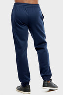 KNOCKER MEN'S MEDIUMWEIGHT FLEECE JOGGER PANTS (SP1110_NAVY)