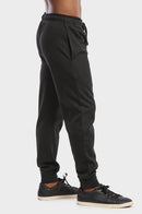ET TU MEN'S LIGHTWEIGHT FLEECE JOGGER PANTS (SP1120E_BLACK)