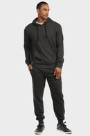 ET TU MEN'S LIGHTWEIGHT FLEECE JOGGER PANTS (SP1120E_BLACK)