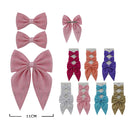 Sparkle Ribbon 3PC Hair Bows Set 20057M (12 units)