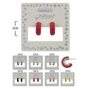 Sparkling Crystal Huggie Hoop Earring 10832GS (12 units)