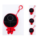Squid Game Coin Purse With Keychain 394 (12 units)