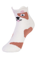 SOFRA COZY PICOT ANIMAL ANKLET W/ GRIPPERS (SSA100)