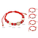 St Benito Coin Religious Bracelets 2536 (12 units)