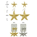 Starfish Drop Earrings 2071GS (12 units)