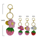 Strawberry Plush Keychain Charm 73416 (12 units)