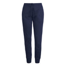 LADIES LIGHTWEIGHT COTTON JOGGER PANTS WITH POCKETS (SWP401_NAVY)