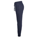 LADIES LIGHTWEIGHT COTTON JOGGER PANTS WITH POCKETS (SWP401_NAVY)