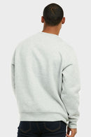 KNOCKER MEN'S HEAVY WEIGHT FLEECE SWEATSHIRT (SWS1000_H.GRY)