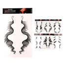 Temporary  Hair Tattoo Stickers YNV-0982 (12 units)