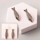 Textured Sardine Post Earring 38942 (12 units)