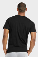 TOP PRO MEN'S CREW NECK T-SHIRT (TR500_BLACK)