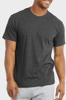 TOP PRO MEN'S CREW NECK T-SHIRT (TR500_CHA.H)