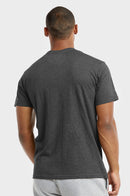 TOP PRO MEN'S CREW NECK T-SHIRT (TR500_CHA.H)