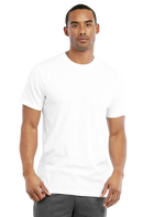 TEE JOY MEN'S CREW NECK T-SHIRT (TR700_WHITE)