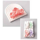 Triple Flower Hair Claw Clip 11676 (12 units)