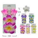 Tropical Flower Hair Clip Set 1051M (12 units)