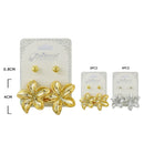 Tropical Flower Stud Earrings 2010GS (12 units)