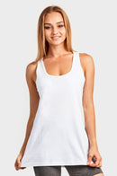 SOFRA LADIES LOOSE FIT JERSEY TANK TOP (TT302)