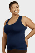 SOFRA LADIES RACERBACK TANK TOP PLUS SIZE (TT700X)