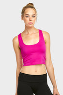 SOFRA LADIES CROP TANK TOP (TT701)