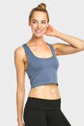 SOFRA LADIES CROP TANK TOP (TT701)