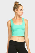SOFRA LADIES CROP TANK TOP (TT701)