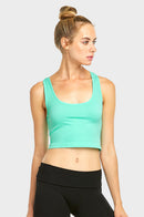 SOFRA LADIES CROP TANK TOP (TT701)