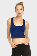 SOFRA LADIES CROP TANK TOP (TT701)