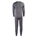 KNOCKER MEN'S SOFT FLEECE THERMAL UNDERWEAR (TU005_CH/GR)