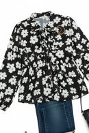 Fleur with Flair Ruffle Sleeve Blouse (Open Pack)