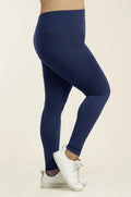 SOFRA LADIES FLEECE LINED LEGGINGS PLUS SIZE (TX700X)