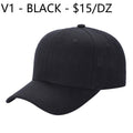 V1 KIDS - Solid Velcro Baseball Cap