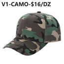 V1 KIDS - Solid Velcro Baseball Cap