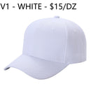 V1 - Solid Velcro Baseball Cap (SALE)