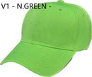 V1 - Solid Velcro Baseball Cap (SALE)