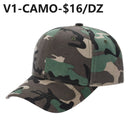 V1 - Solid Velcro Baseball Cap (SALE)