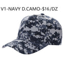V1 - Solid Velcro Baseball Cap (SALE)
