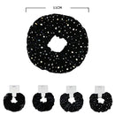 Velvet Fashion Hair Tie 10349BK ( 12 units)