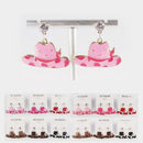West Cowgirl Cowboy Hat Earrings 5942 (12 units)