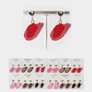 West Cowgirl Cowboy Hat Earrings 5943 (12 units)